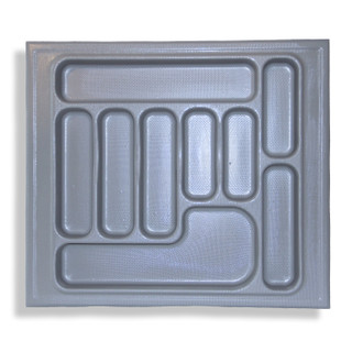تفکیک کننده جای قاشق و چنگال ABS - 56x49 طوسی
